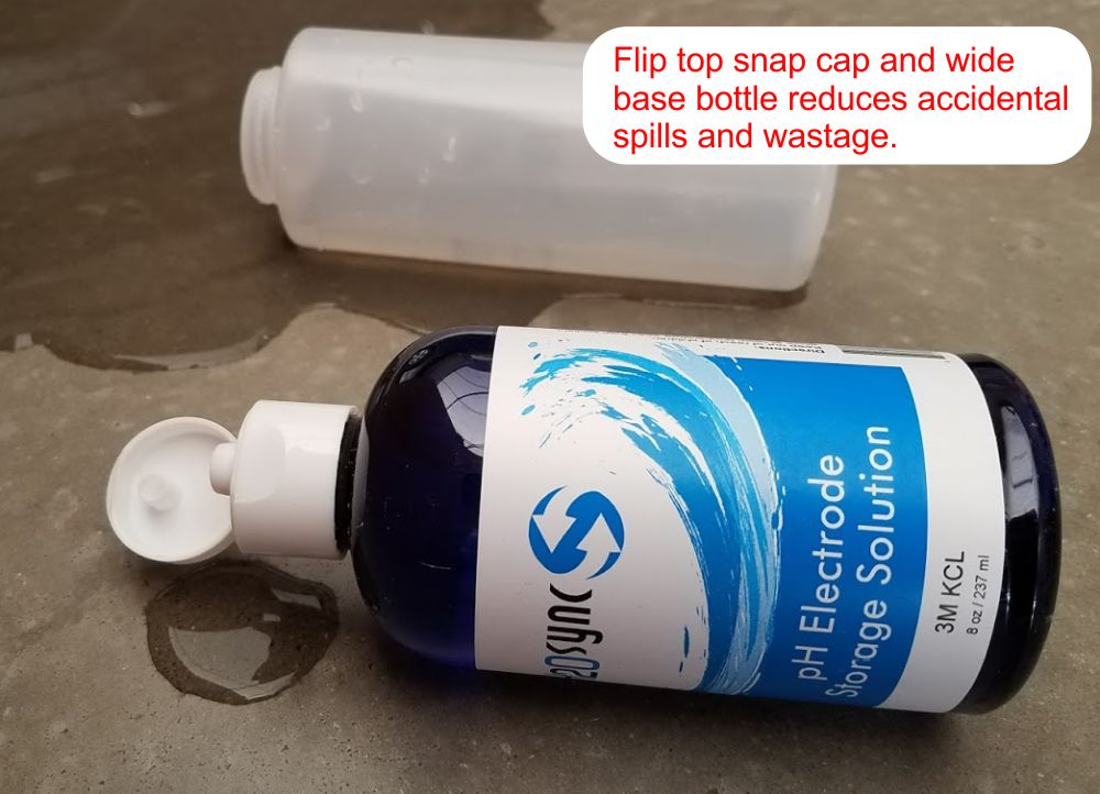 Usabluebook Hach Ph Electrode Storage Solution 3 M Kcl 500 Ml 2756549 H2O Sync pHORP Electrode Storage Solution.