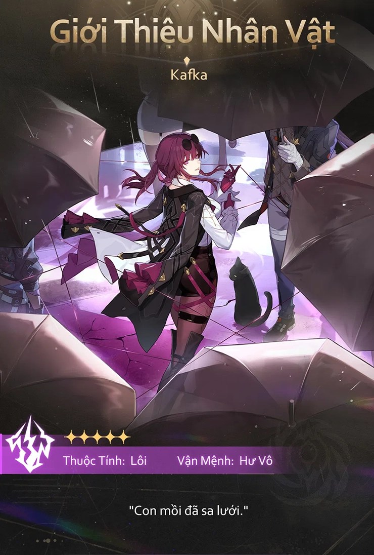 Honkai Star Rail: Tổng quan về Kafka