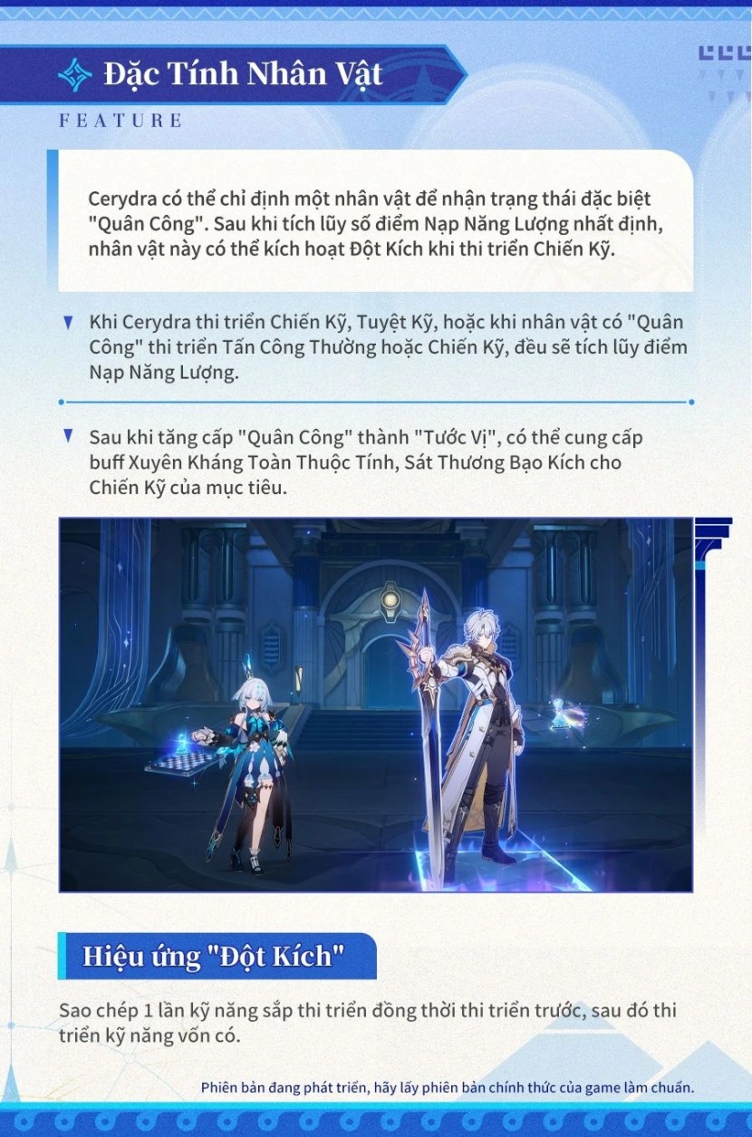 Kỹ năng và tinh hồn của Cerydra (Hòa Hợp - Phong)