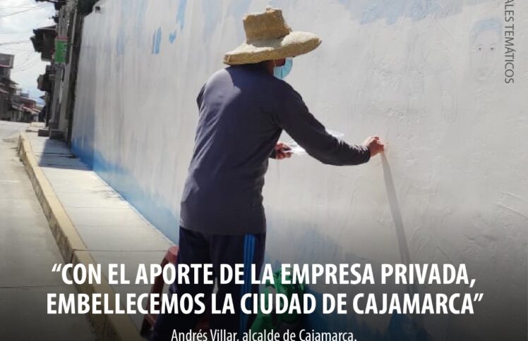 Con murales temáticos promoverán el turismo en Cajamarca