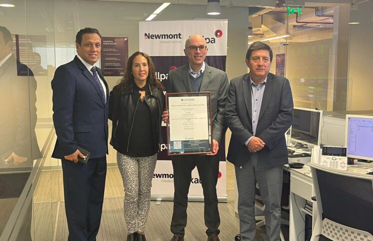 Newmont Yanacocha obtiene certificación internacional por abastecerse con energía 100% renovable
