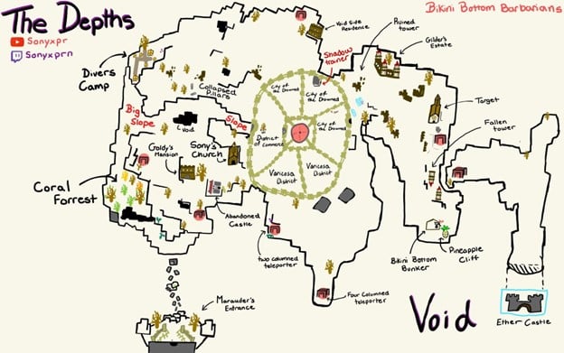 Deepwoken Depths Map HDG Deepwoken Map 