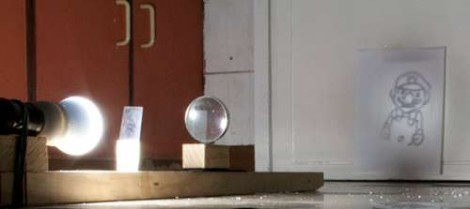 Image Projector Can Be Built In Minutes | Hackaday