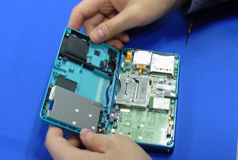 Mejorar Cambio plantador nintendo 3ds teardown Rayo semilla motor