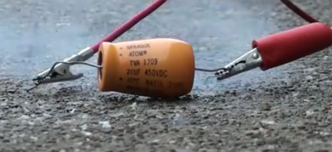 Blowing Up Capacitors Hackaday Blowing Up Capacitors Hackaday
