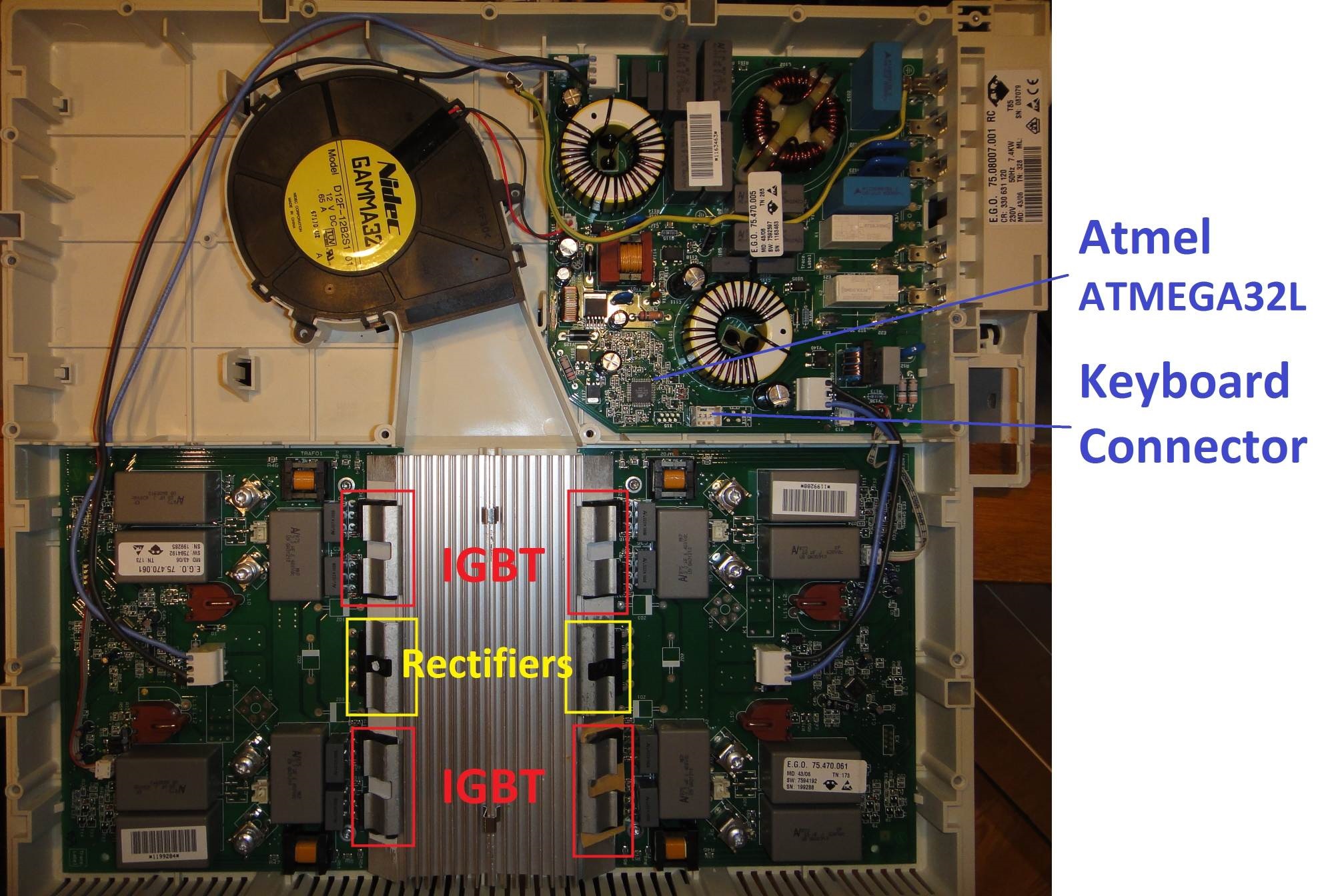 Repairing And Adding Bluetooth Control To An Induction Cooker Hackaday