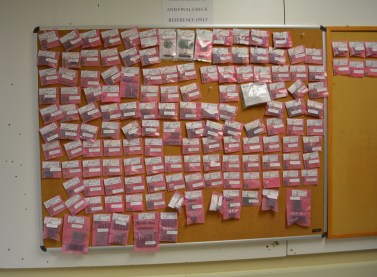 The 'wall of samples'