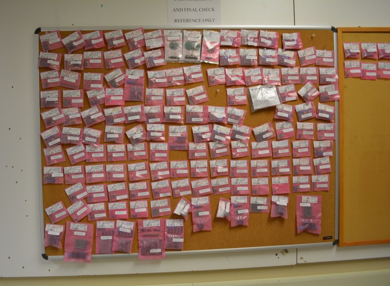 The 'wall of samples'