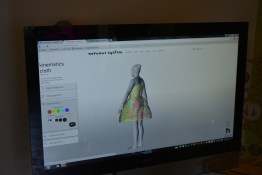 Generative Garments can only be designed on-site