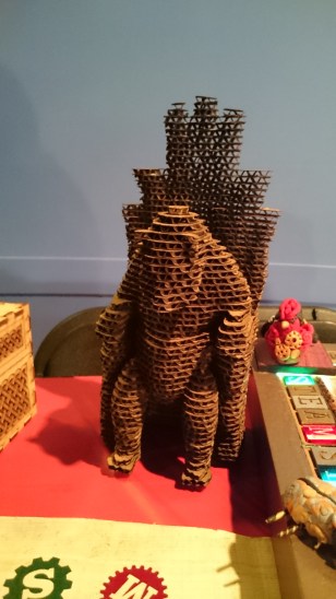 Laser-cut cardboard awesomeness.