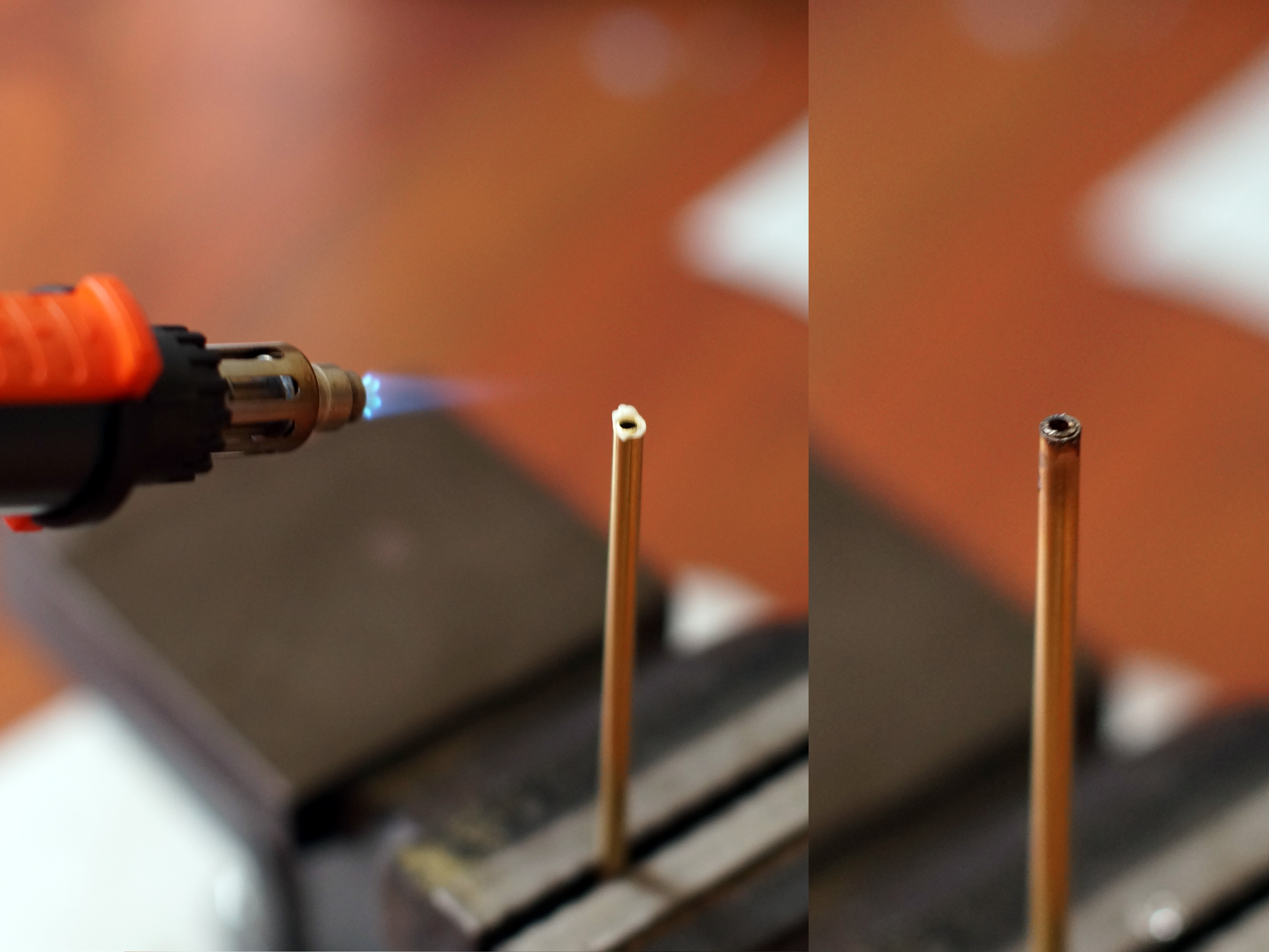 A little bit of solder and flux goes a long way.