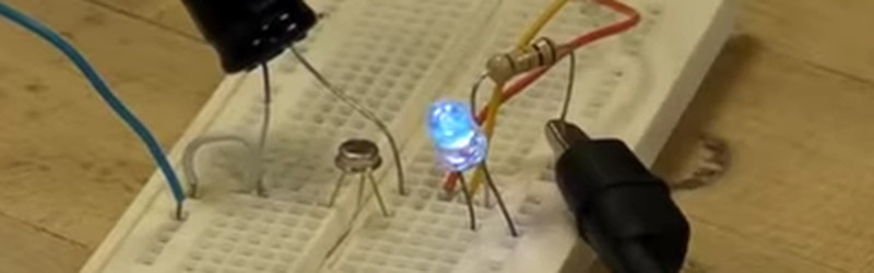 A Vintage Single Transistor Led Blinker Hackaday