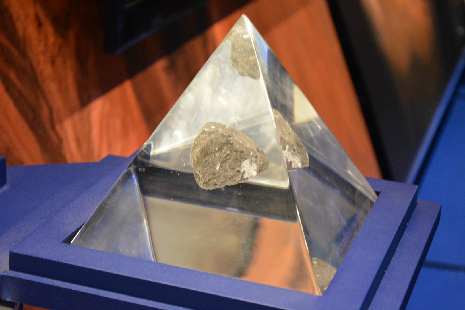 Actual moon rock