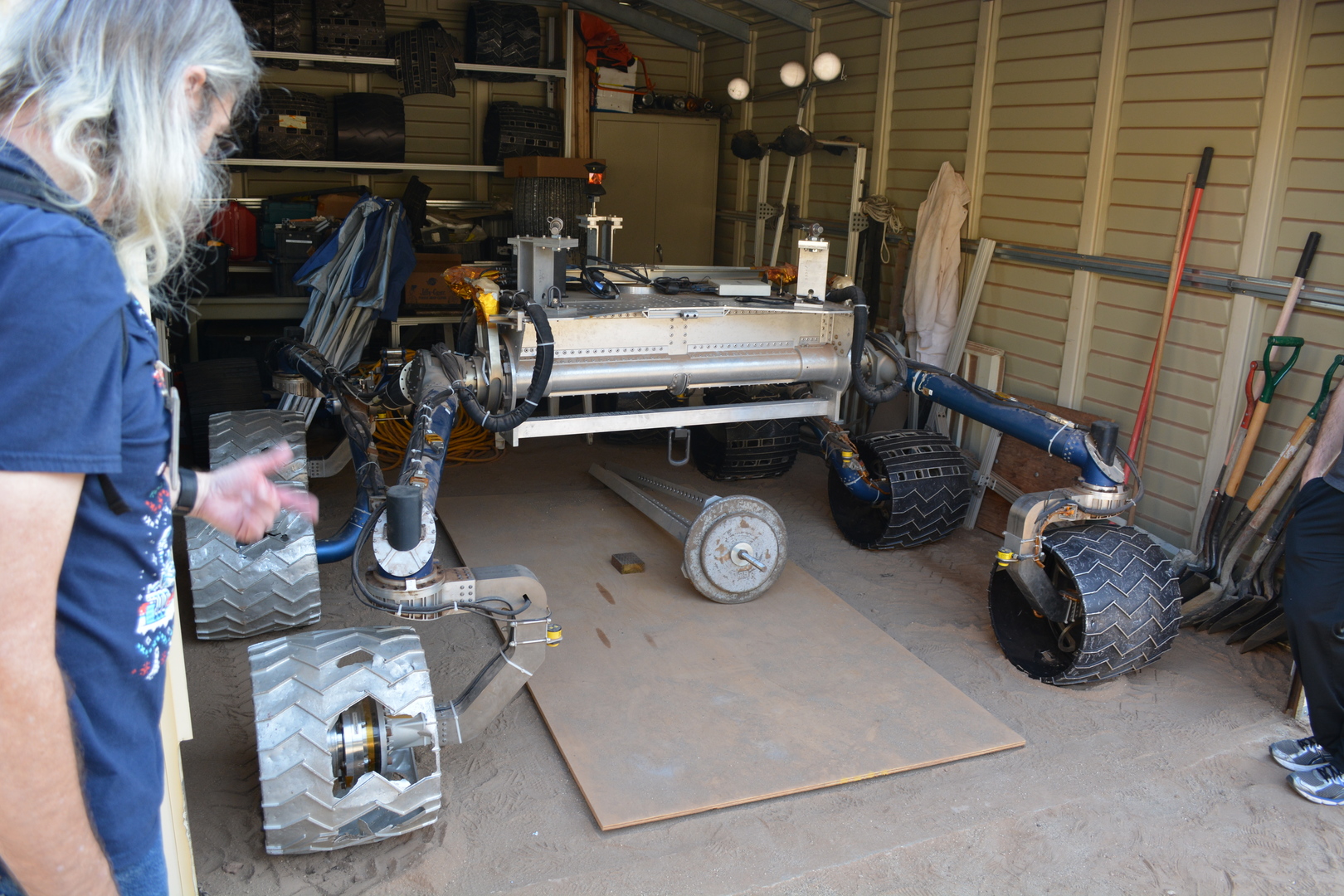 "Scarecrow" -- test rover with no brain