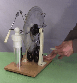 Wimshurst machine demo