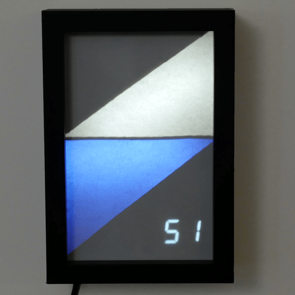 Triangle-Styled Weather Display