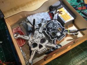 A box with two quads