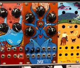 Handpainted Eurorack modules from Zvex