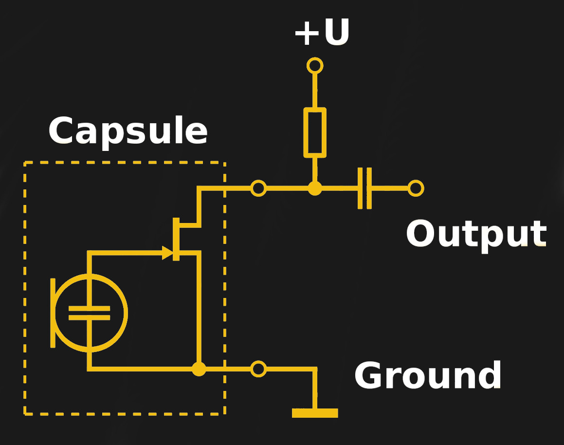 Condenser Microphone Wiring Diagram