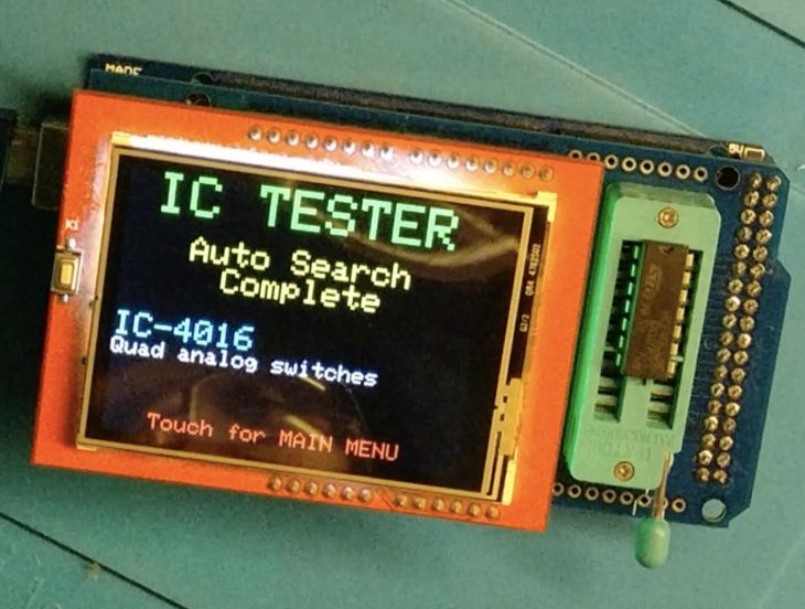 Building An Arduino Smart Ic Tester For 25 Hackaday