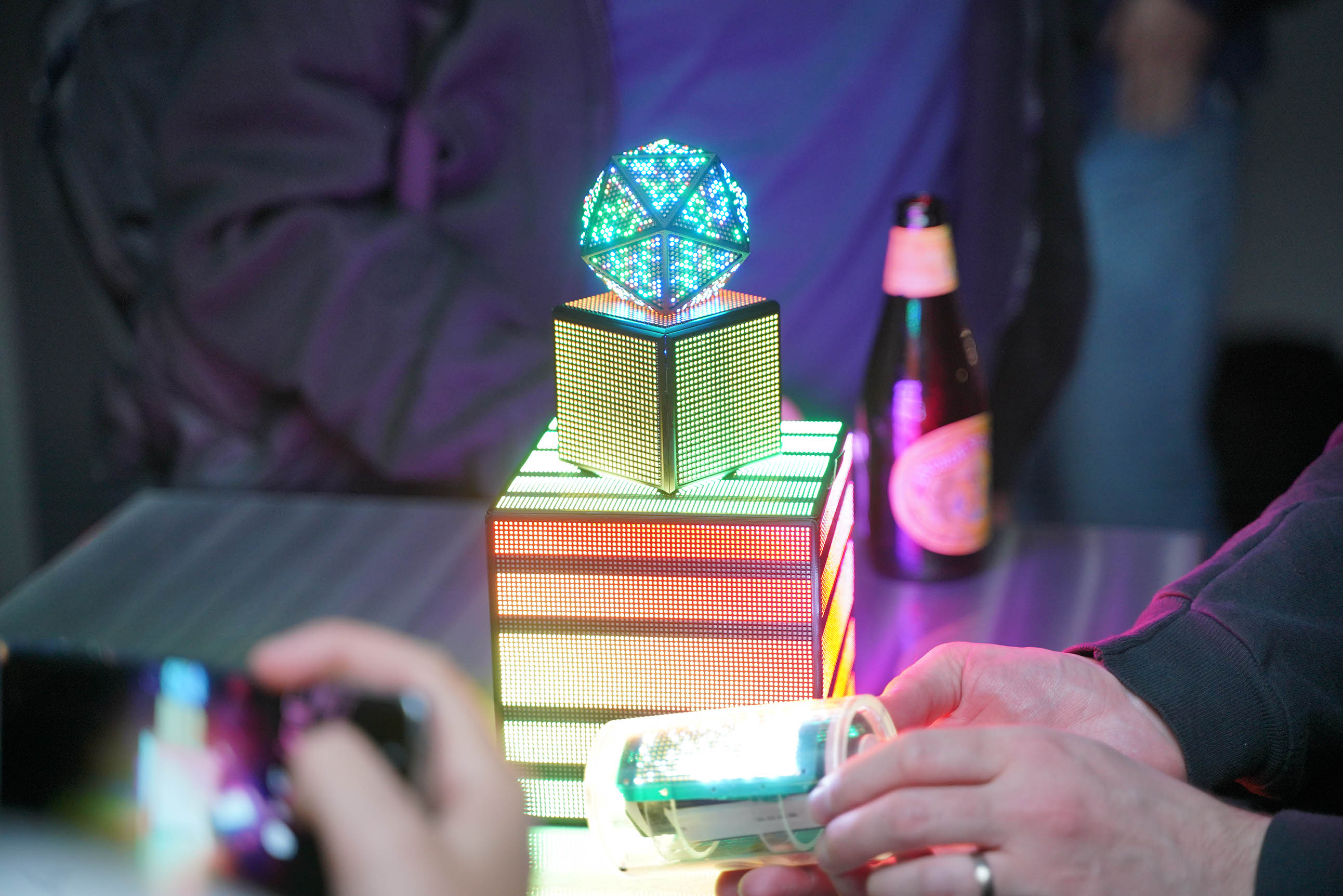 Dante's LED Polyhedrons?