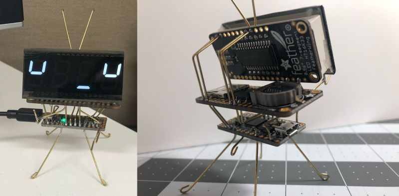 Circuitpython Sculpture Clock Adds Character To Any Desk Hackaday - Vintage Pictures - Gorgeous Full HD Collection