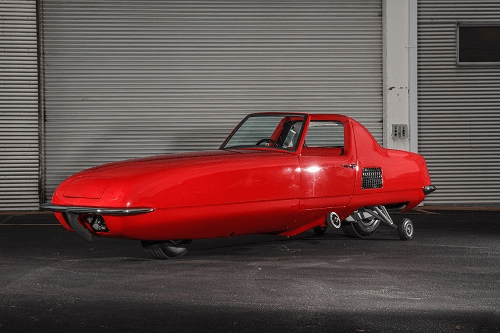 The Gyro-X rides again after a lengthy restoration process.