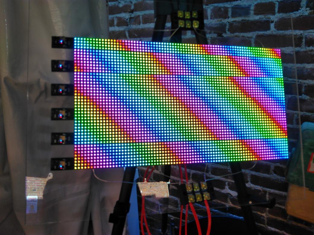[Krisin Paget's] LED Display