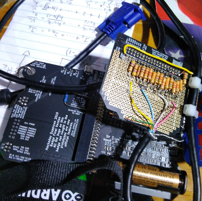 [HD Retrovision] brought VGA to his HaDge