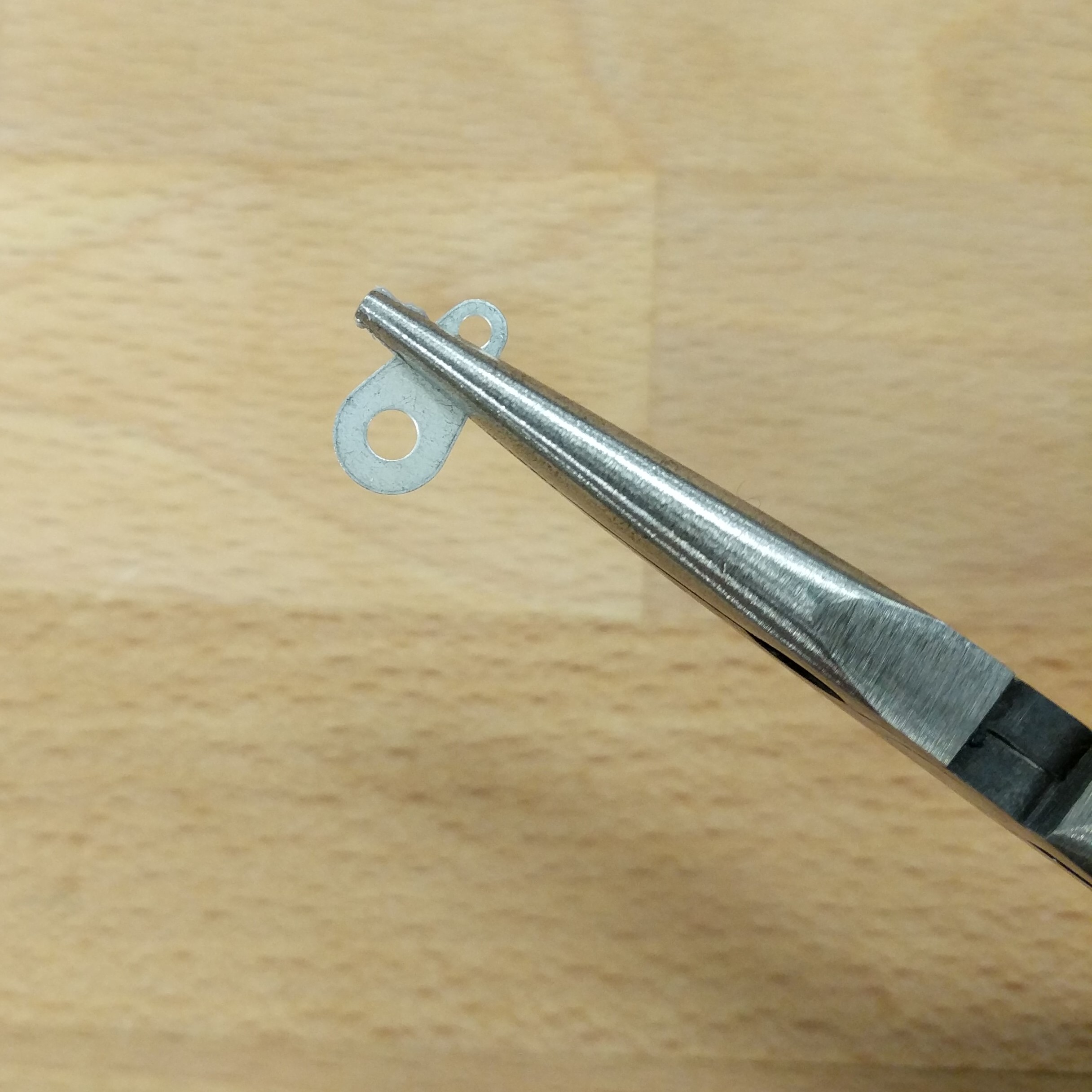 Keystone PN: 7328 also yields to the pliers!