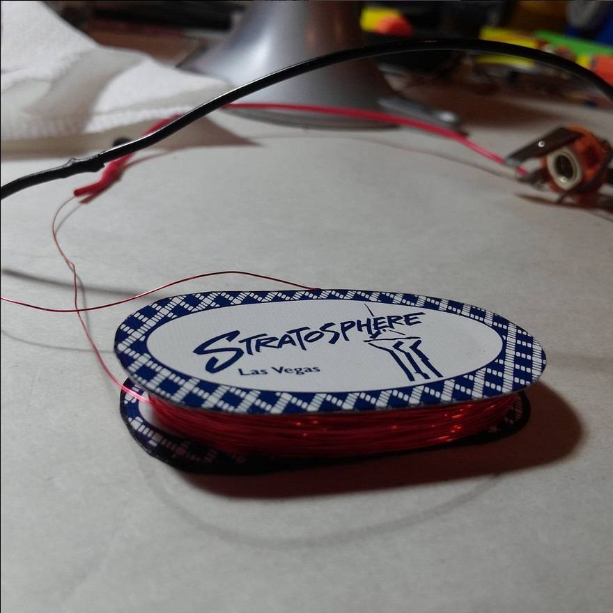 ...with hand-wound pickup!