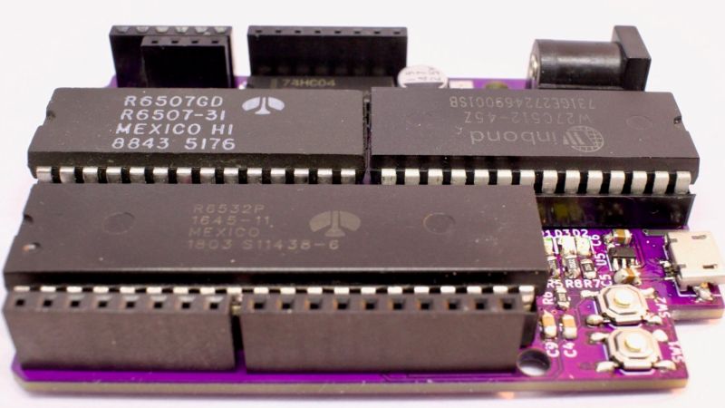 Learn A Little Assembly Language For The 6502 Processor Hackaday - High Resolution Dark Designs for Desktop