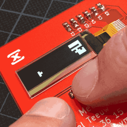 [Michael Teeuw] 's card plays Tetris, sideways.