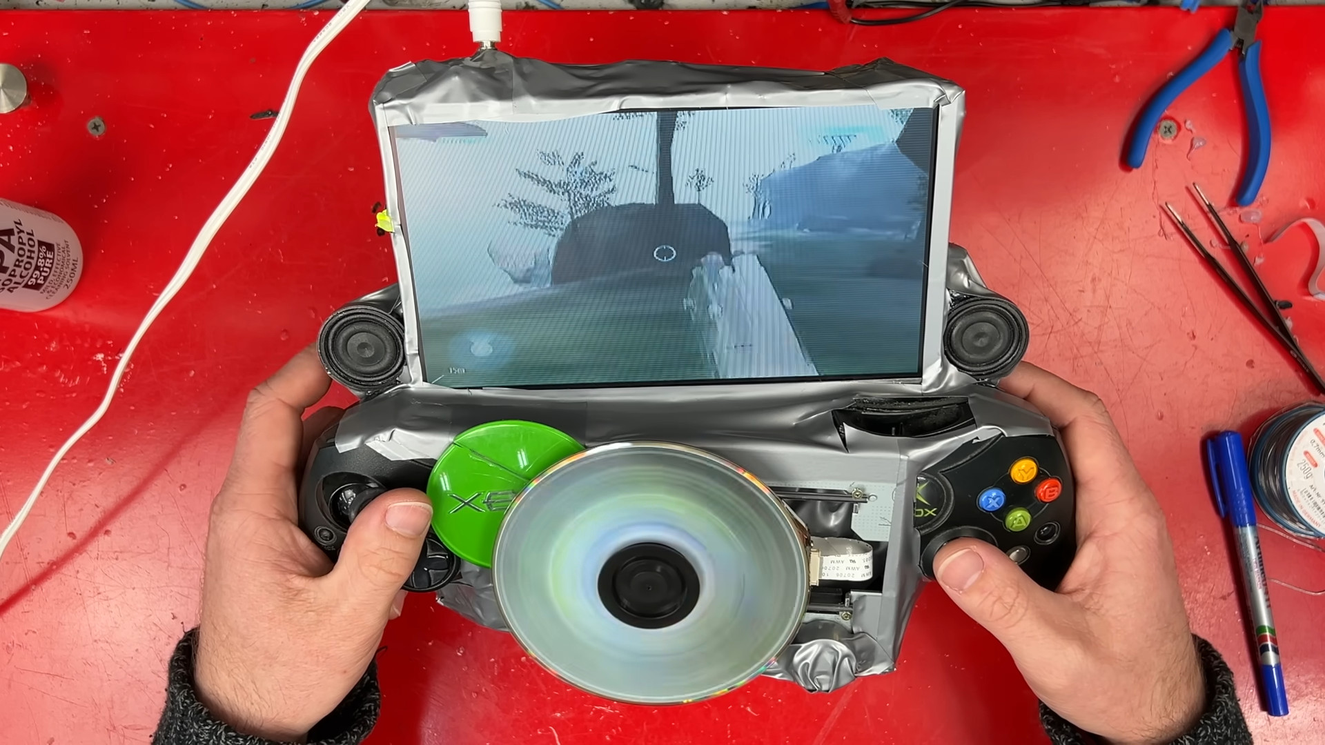 Build a (not very) portable Xbox