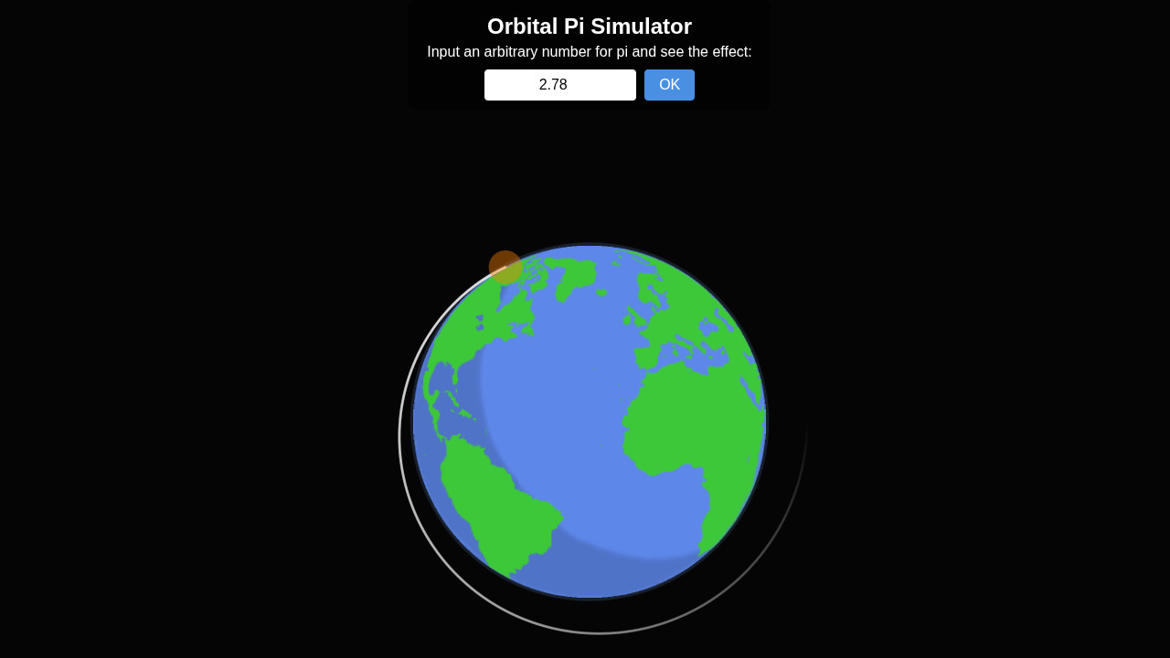 Pi Day Special: Explore the Orbital Pi Simulator by Cristiano Monteiro (2026)