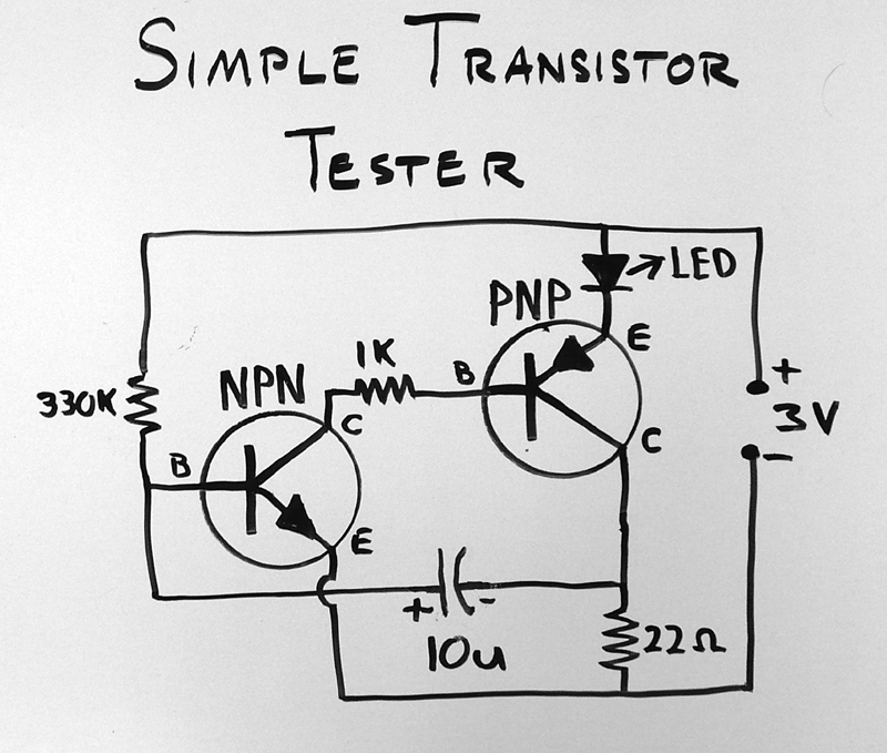 Transistor Tester Schematic Hack A Week