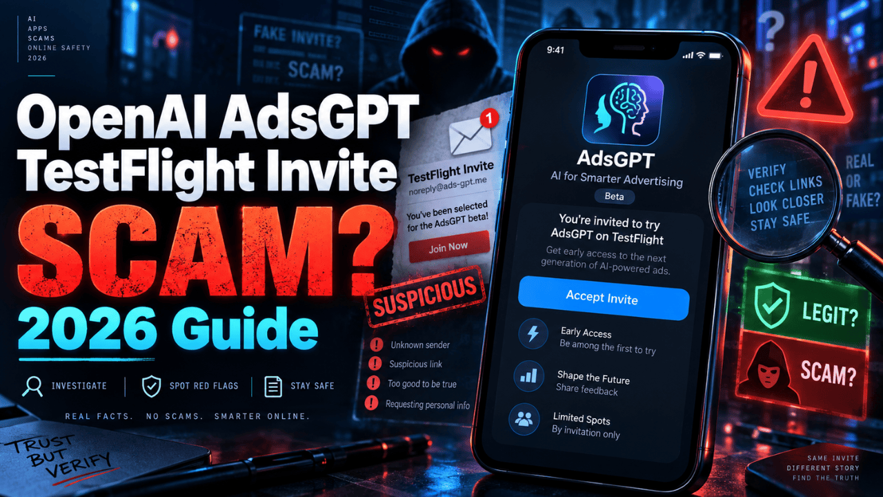 Is the OpenAI AdsGPT TestFlight Invite a Scam? 2026 Guide