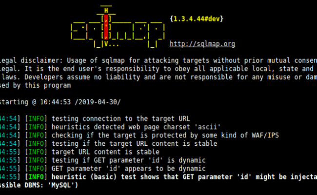 SQL Injection Testing Using SQLmap - Hackers Online Club