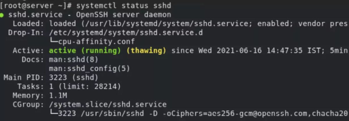 How To Run Applications More Efficiently on Linux Server 14 confirm drop in file withsshd