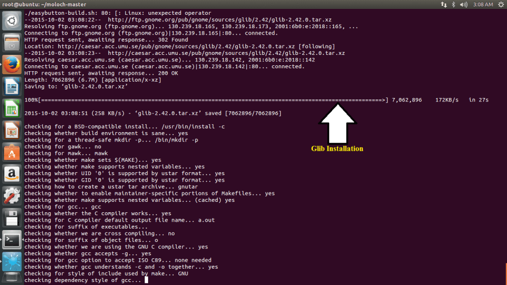 Packet Analytics - Glib Installation
