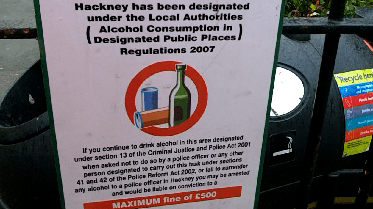 Drinking Restriction