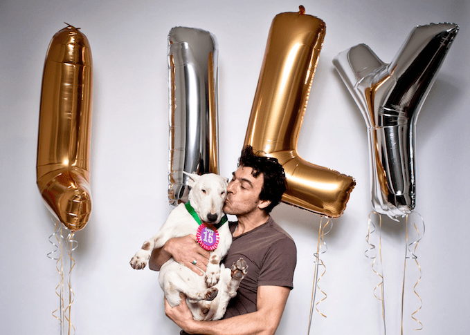Dog enjoys celeb spotlight