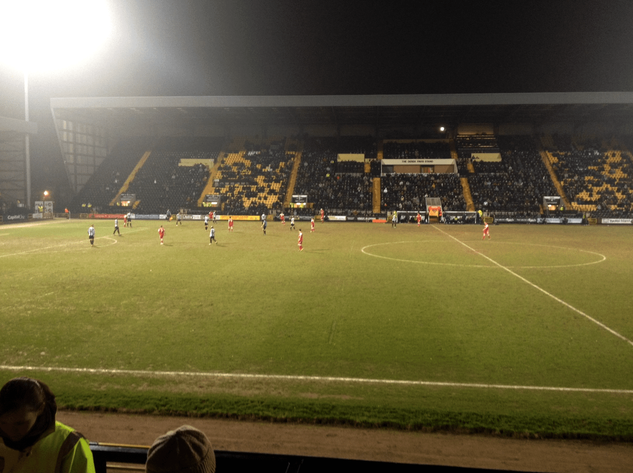 Orient held to a draw at the Meadow Lane