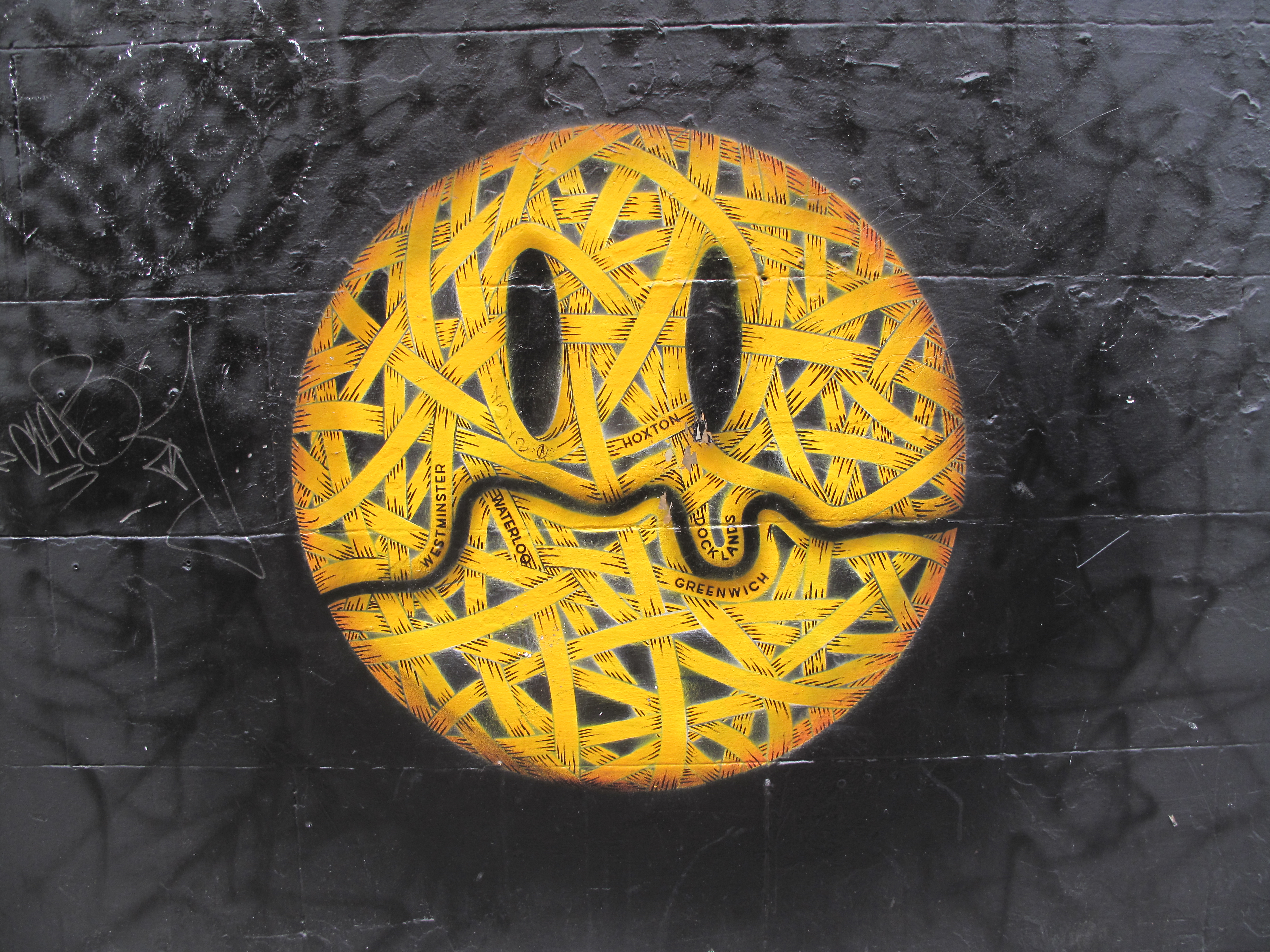 Smiley Face, Hackney. Credit: Tom Batchelor