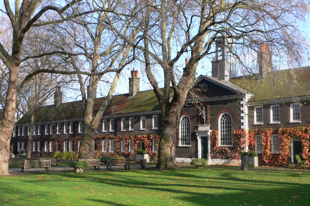 The exterior of Geffrye Museum in Hackney