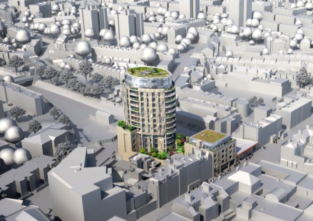 An artist's impression of a planned boutique property in Dalston