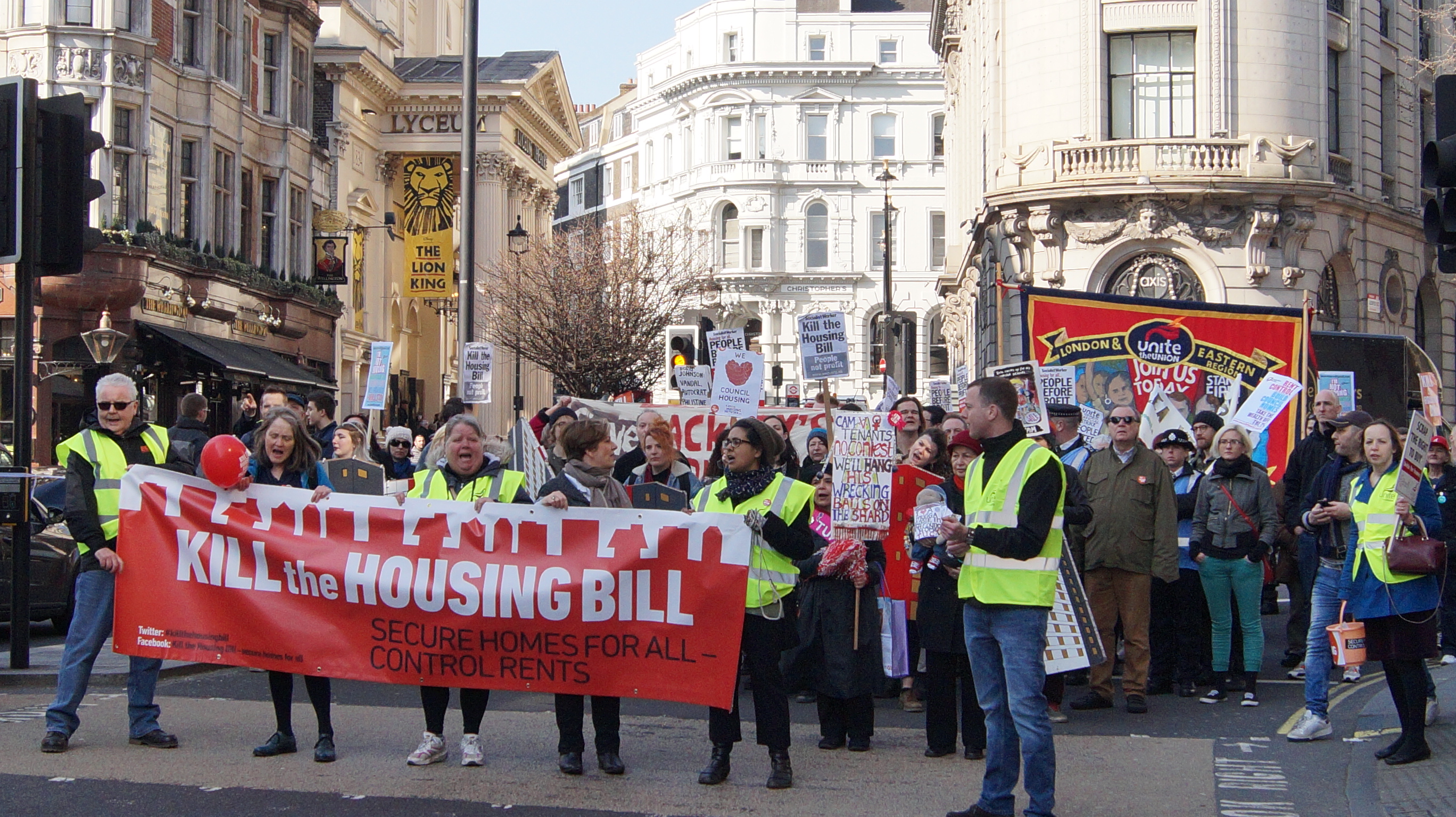 Hackney campaigners say ‘Kill the Housing Bill!’