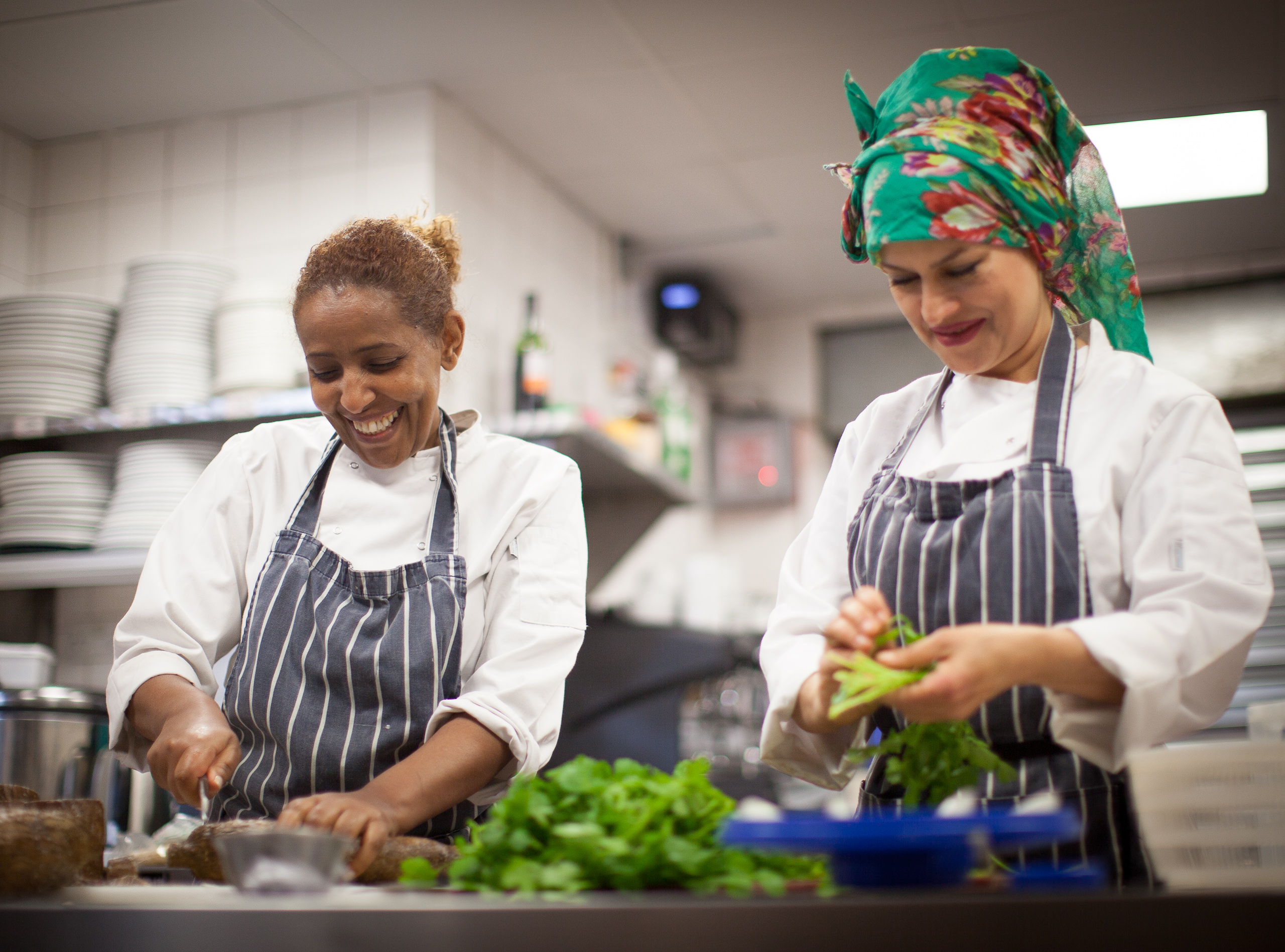 Mazi Mas, the restaurant giving migrant women work