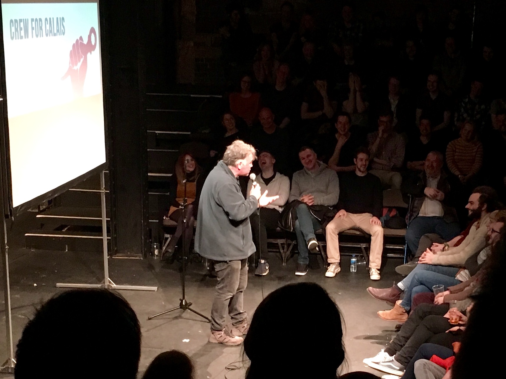 Arcola theatre hosts comedy festival for Calais refugees