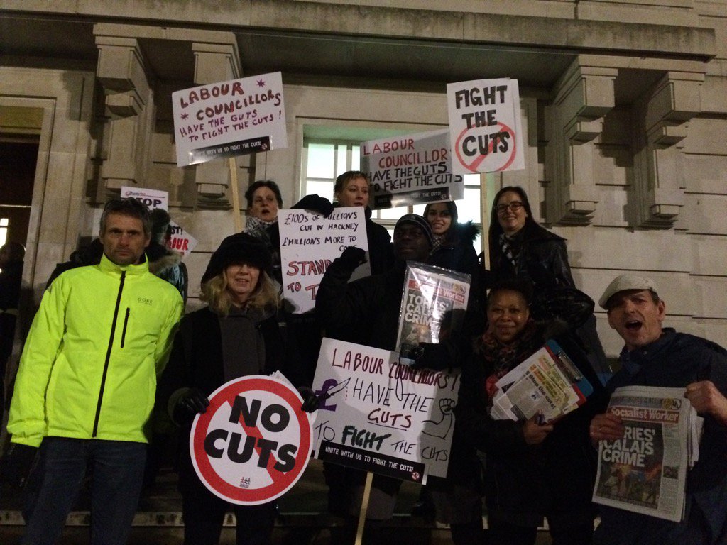 “You’re Communist Fascists!” shouts Conservative Councillor at Tax Protestors
